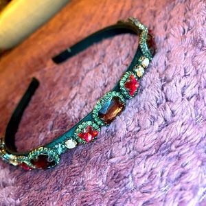 NWOT! White House Black Market Multi Color Rhinestone Headband